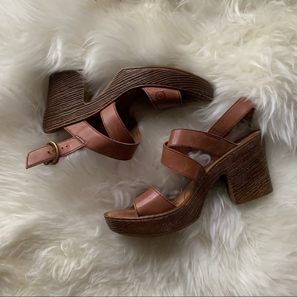 Born Shoes - Born | Leather Heeled Sandal